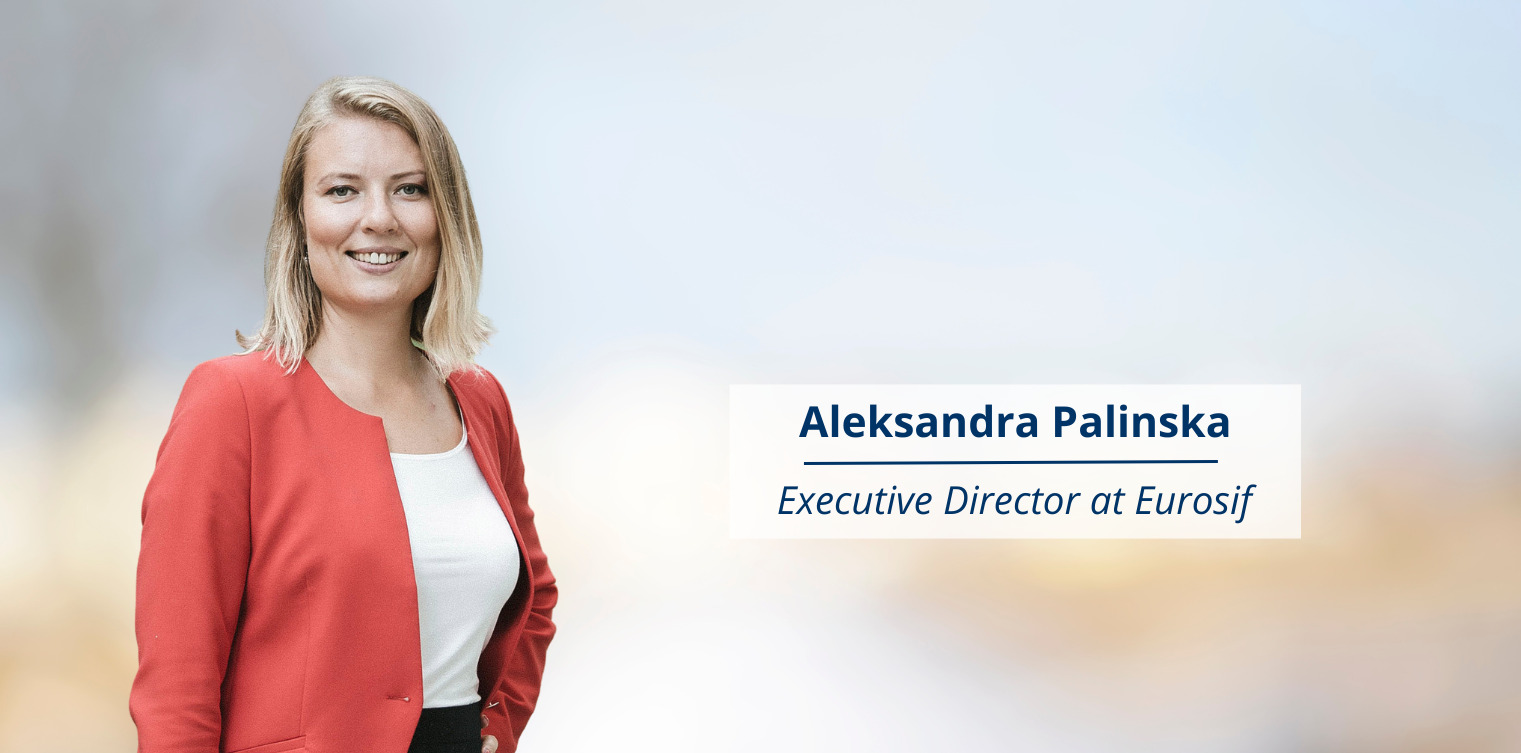 Interview with Aleksandra Palinska, Executive Director at Eurosif