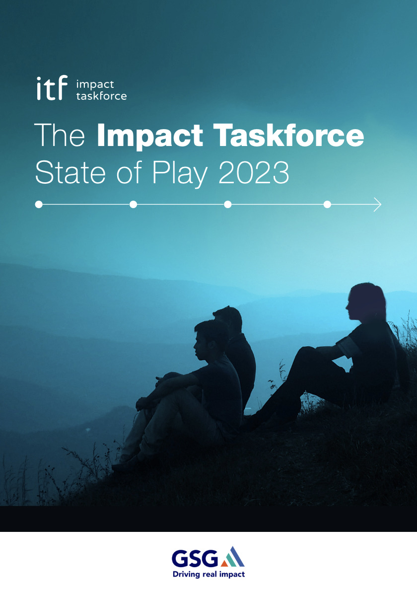 The Global Steering Group for Impact Investment (GSG) – State of Play 2023 report