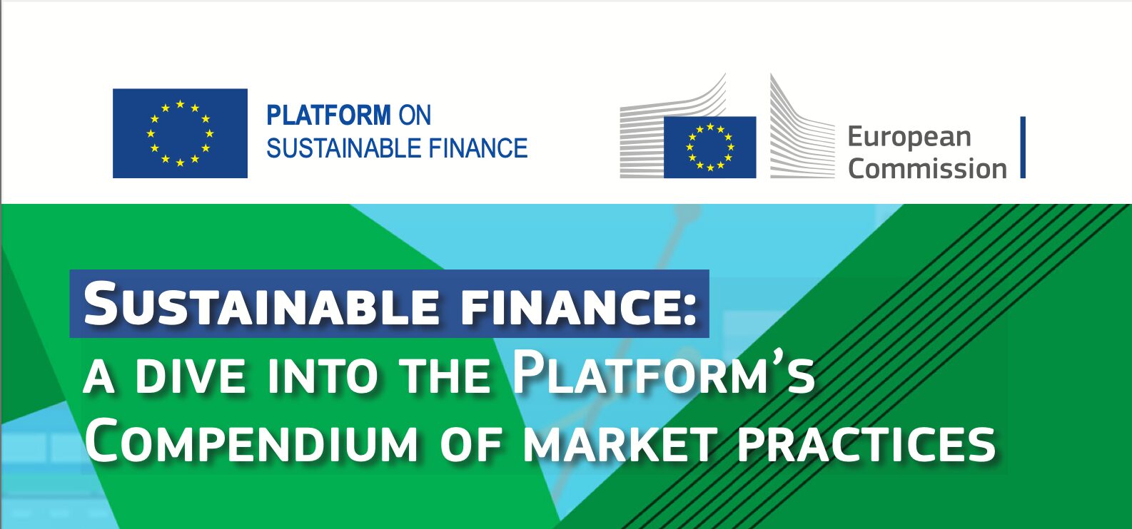 EC releases report on compendium of market practices for sustainable finance.