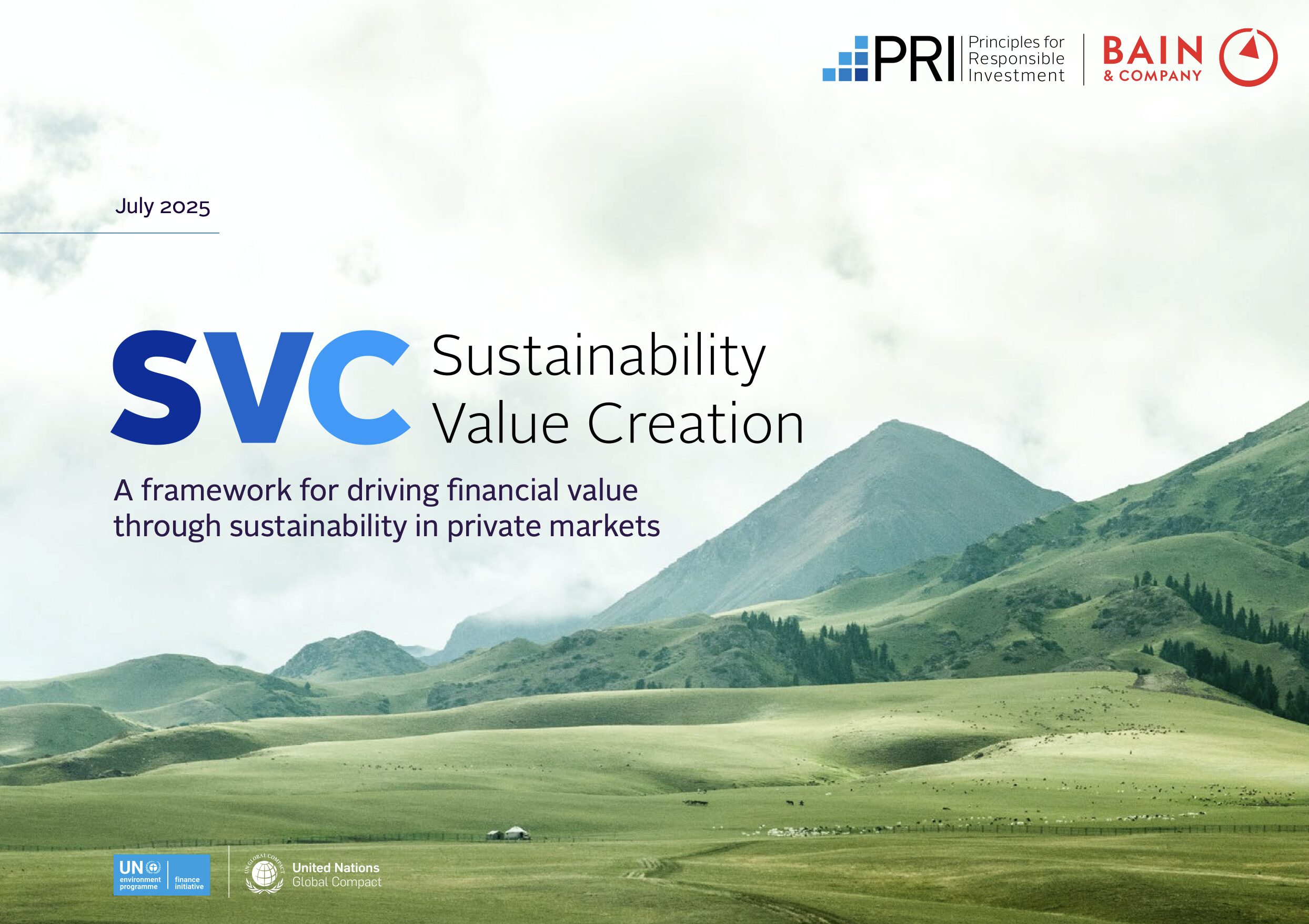 Sustainability Value Creation – A framework for driving financial value through sustainability in private markets