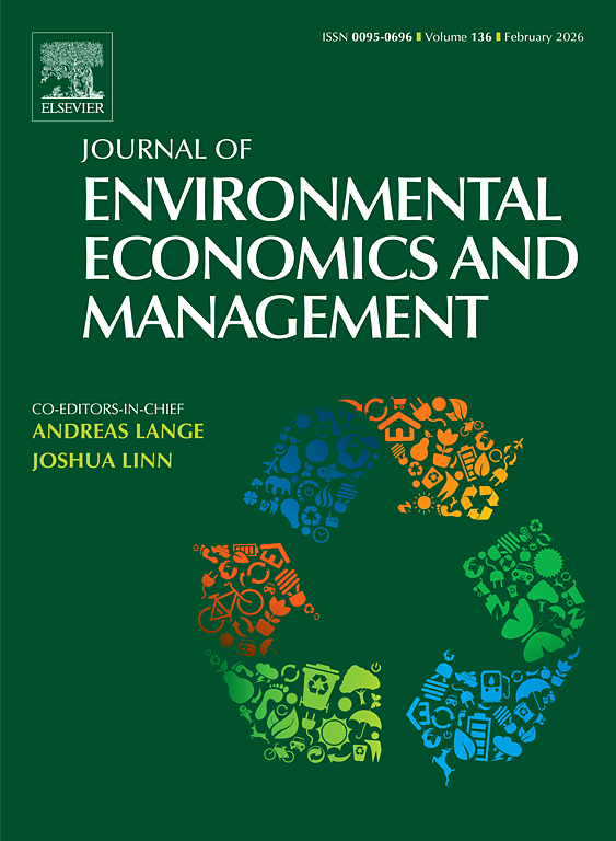 Physical climate risk and the pricing of bank loans, Journal of Environmental Economics and Management